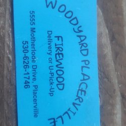 Woodyard Placerville - Business card