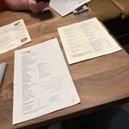 Menus