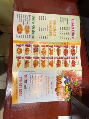 Menu photo 3 A - Town Wings Austell, GA Menu photo 3 A - Town Wings Austell, GA
