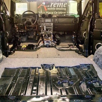 Xtreme Mobile Detailing - 5 gallons of cooking oil spilled in this hummer. We removed all interior trim, detailed everything, new padding and reinstalled back to new. - Auto Detailing Near Me - Old Orchard Beach, Maine Xtreme Mobile Detailing - 5 gallons of cooking oil spilled in this hummer. We removed all interior trim, detailed everything, new padding and reinstalled back to new. - Auto Detailing Near Me - Old Orchard Beach, Maine