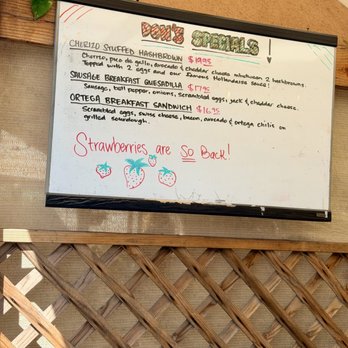 Don's Country Kitchen - Don's Special menu listed at the entrance. - Breakfast & Brunch Near Me - Oceanside, California Don's Country Kitchen - Don's Special menu listed at the entrance. - Breakfast & Brunch Near Me - Oceanside, California