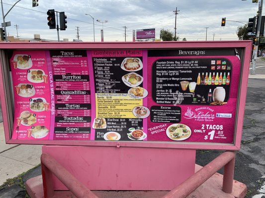 Menu photo 3 Lola's Ricos Tacos Fresno, CA Menu photo 3 Lola's Ricos Tacos Fresno, CA