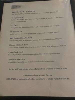 Menu photo 4 Betty Bombers Savannah, GA Menu photo 4 Betty Bombers Savannah, GA