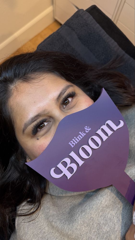 Blink and Bloom Lashes Logo