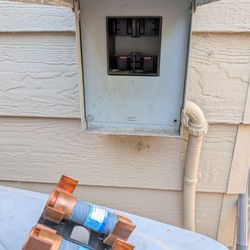 The Home Depot - Physically pull out the outdoor 240V fuse block next to the condenser