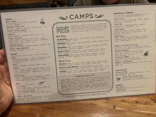 Menu photo 2 Camps Kitchen & Bar Marietta, GA Menu photo 2 Camps Kitchen & Bar Marietta, GA