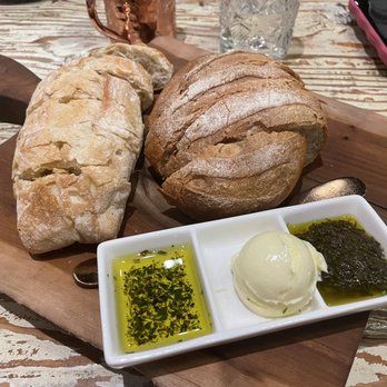 Agapi Bistro + Garden - Bread - Mediterranean Near Me - Pensacola, Florida Agapi Bistro + Garden - Bread - Mediterranean Near Me - Pensacola, Florida