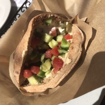 Oren's Hummus - Falafel pita sandwich - Mediterranean Near Me - Cupertino, California