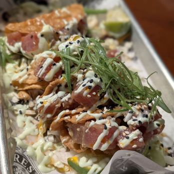 Firestone Walker - Paso Robles - Ahi Tuna Sushi Taco - Breweries Near Me - Paso Robles, California