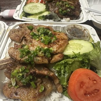 Saigon Grill - Grill Pork Chop & Rice Combo - Seafood Near Me - Honolulu, Hawaii Saigon Grill - Grill Pork Chop & Rice Combo - Seafood Near Me - Honolulu, Hawaii