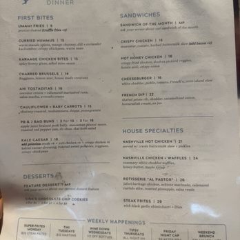 Common Stock - Menu - New American Near Me - San Diego, California Common Stock - Menu - New American Near Me - San Diego, California