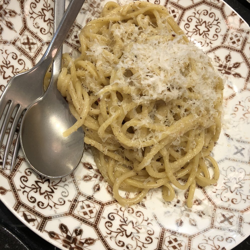 La Strega - Cacio e pepe bucatini - Italian Near Me - Las Vegas, Nevada La Strega - Cacio e pepe bucatini - Italian Near Me - Las Vegas, Nevada