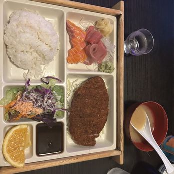 Ichi-Riki Japanese Restaurant - Dinner combo (katsu/sashimi) - Japanese Near Me - Seaside, California