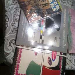 On top of toys, there's a small assorted selection of comics, books, record albums and other memories to pick thru