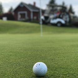 Orcas Island Golf Course - 9th green