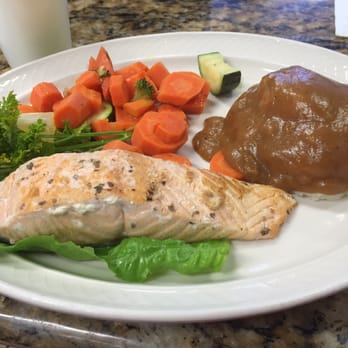 Golden Ox Diner - Salmon with lemon butter is wet as though it was thawed, without any lemon butter taste - Diners Near Me - Lodi, California Golden Ox Diner - Salmon with lemon butter is wet as though it was thawed, without any lemon butter taste - Diners Near Me - Lodi, California
