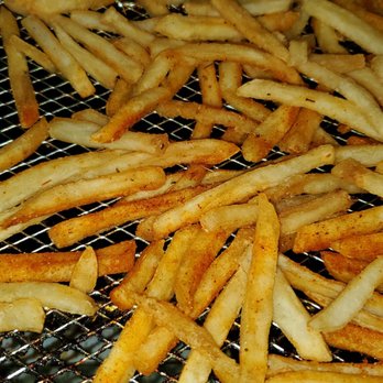 Crown Fried Chicken - It wasn't your typical Cajun fries or spices fries. It just a dash of seasonings on top of fried fries..but very spicey! - Halal Near Me - Lowell, Massachusetts
