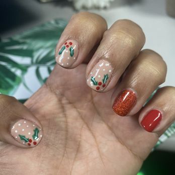Angel Nail Bar - Holiday nails - Nail Salons Near Me - Orange, California
