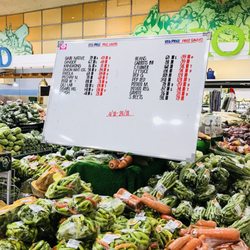 South Supermarket - White board