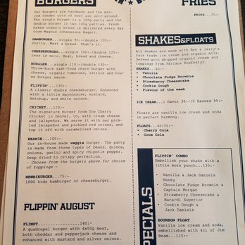 Flippin' Burgers - Menu - Burgers Near Me - Stockholm, Alberta