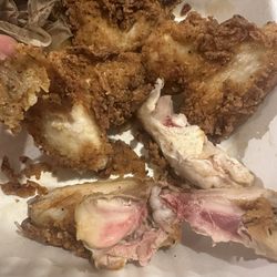 Libbey's Meat Market - The friend chicken looked really good, but was not properly cooked and was disappointing. Possibly cooked while still frozen