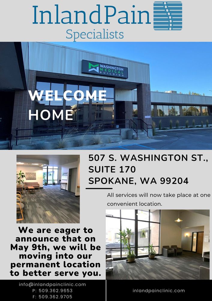 INLAND PAIN SPECIALISTS Updated September 2024 507 S Washington St