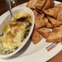Artichoke Parmesan Crusted Spinach Dip Artichoke Parmesan Crusted Spinach Dip