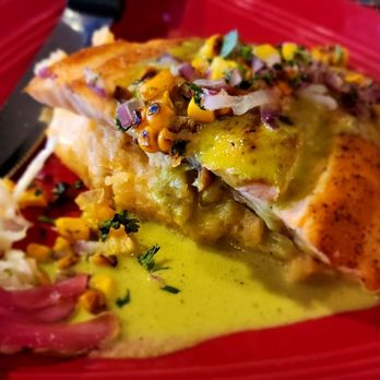 Maggie's Blue Rose - My dry salmon surprise - Mexican Near Me - Avalon, California Maggie's Blue Rose - My dry salmon surprise - Mexican Near Me - Avalon, California