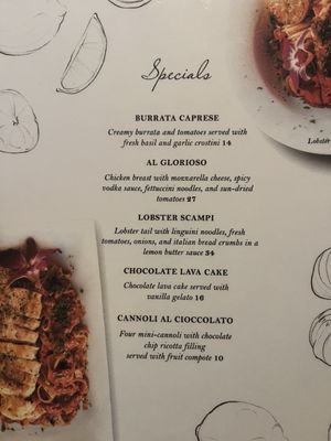 Menu photo 3 Amore Italian Bistro Dallas, TX Menu photo 3 Amore Italian Bistro Dallas, TX