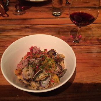 Oenotri - Sausage and clam pasta...a must try! - Italian Near Me - Napa, California Oenotri - Sausage and clam pasta...a must try! - Italian Near Me - Napa, California