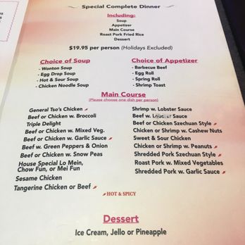 Imperial Orchid - Best thing to get is the special .. for $19.95 you get a little bit of everything - Chinese Near Me - North Babylon, New York