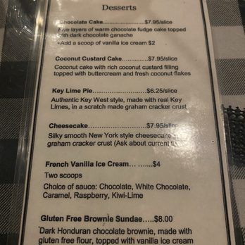 Linda's La Cantina - Dessert menu - Steakhouses Near Me - Orlando, Florida Linda's La Cantina - Dessert menu - Steakhouses Near Me - Orlando, Florida