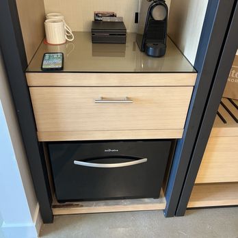 Canopy by Hilton Austin Downtown - Mini fridge/safe and coffee maker. - Hotels Near Me - Austin, Texas