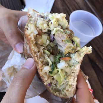 Falafel Stop - Chicken thigh pita - Falafel Near Me - Sunnyvale, California Falafel Stop - Chicken thigh pita - Falafel Near Me - Sunnyvale, California