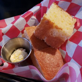 Maxie's - Corn bread with honey butter - Southern Near Me - Milwaukee, Wisconsin Maxie's - Corn bread with honey butter - Southern Near Me - Milwaukee, Wisconsin