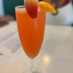 Leo's Brunch House - Orange Strawberry Mimosa