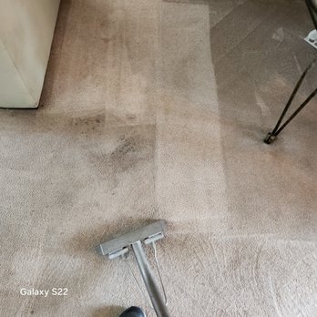 LNC Steam Cleaning - That instant contrast of freshly cleaned and dirty carpets. - Carpet Cleaning Near Me - Tulsa, Oklahoma