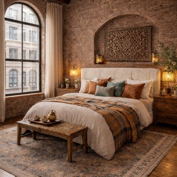 Suffix Architect - SOHO Loft apartment Bedroom - Architects Near Me - New York, New York Suffix Architect - SOHO Loft apartment Bedroom - Architects Near Me - New York, New York