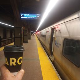 ZARO'S cawfee.. (NYC sland for coffee). Off to work. ZARO'S cawfee.. (NYC sland for coffee). Off to work.