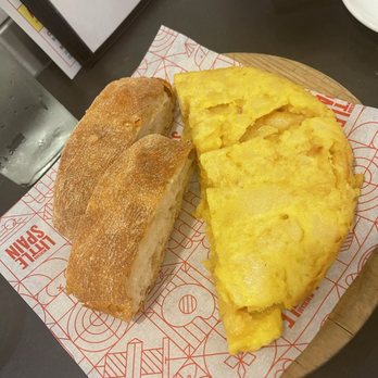 La Barra at Mercado Little Spain - Tortilla española - Spanish Near Me - New York, New York La Barra at Mercado Little Spain - Tortilla española - Spanish Near Me - New York, New York