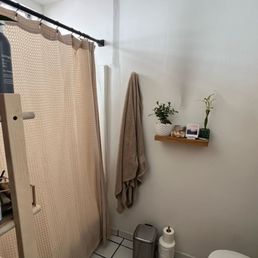 Before bathroom
