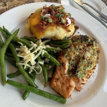 PIER 22 - Stuffed Salmon - New American Near Me - Bradenton, Florida
