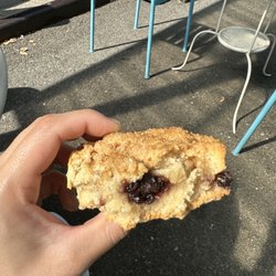 Bittersweet - Blackberry scone. AMAZING!