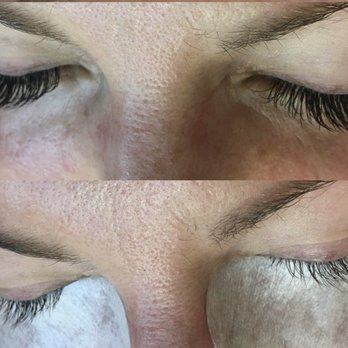 Image Lash Studio - Top pic is after , bottom is before - Eyelash Service Near Me - Sugar Land, Texas