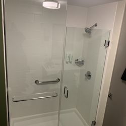 Sleep Inn & Suites Yukon Oklahoma City - Stand up shower...very clean and well kept