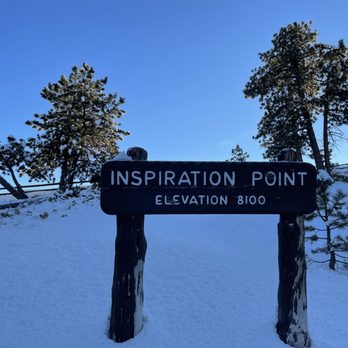 Inspiration Point - Inspiration Point - Elevation 8100 - Hiking Near Me - Bryce, Utah Inspiration Point - Inspiration Point - Elevation 8100 - Hiking Near Me - Bryce, Utah