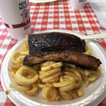 Hog Wild Pit Bar-B-Q - Rib snack basket - Barbeque Near Me - Topeka, Kansas