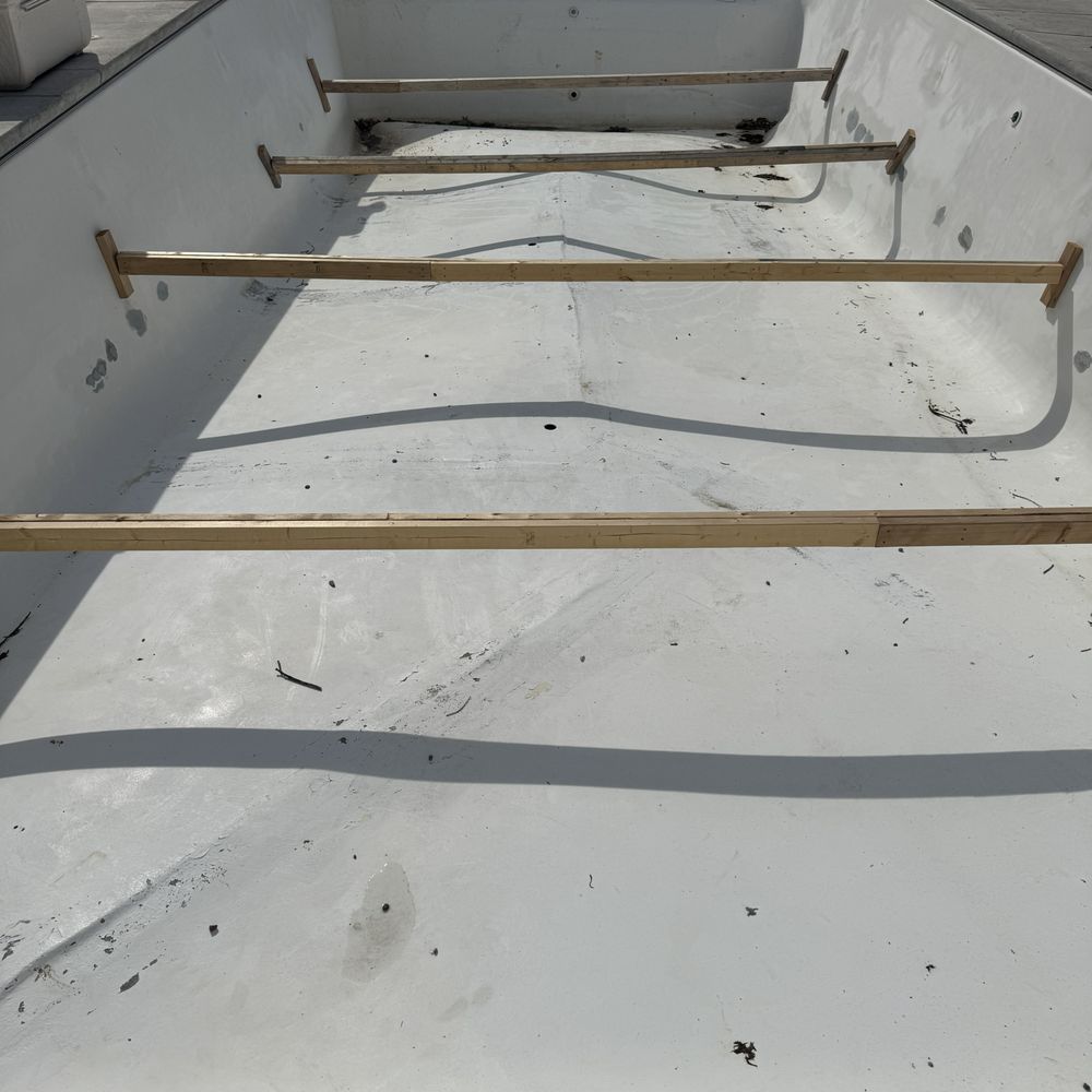 Aqua Ridge Pool Finishing - Overview of the pool condition at the time we cancelled our contract. - Pool & Hot Tub Service Near Me - St. Louis, Missouri
