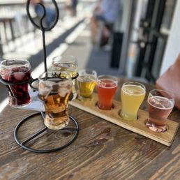 Sangria and beer tasting