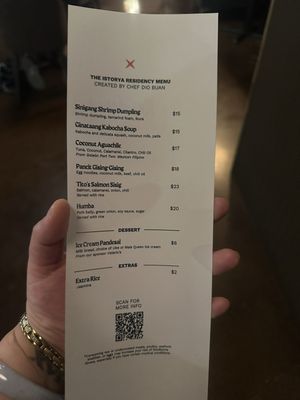 Menu photo 1 Istorya Las Vegas, NV